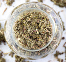 black leaves - Organic Red Raspberry Leaf Tea