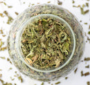 black leaves - peppermint