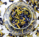 Dried butterfly pea flowers