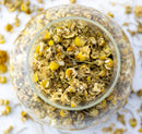black leaves - Organic Chamomile Tea