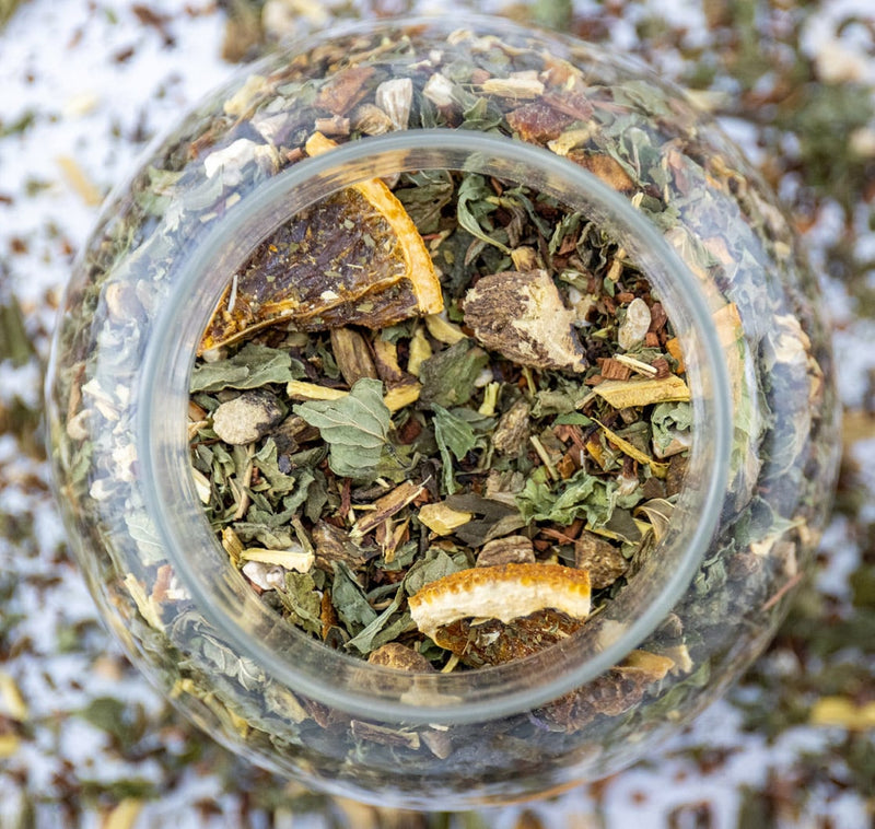 black leaves - hormone balance tea